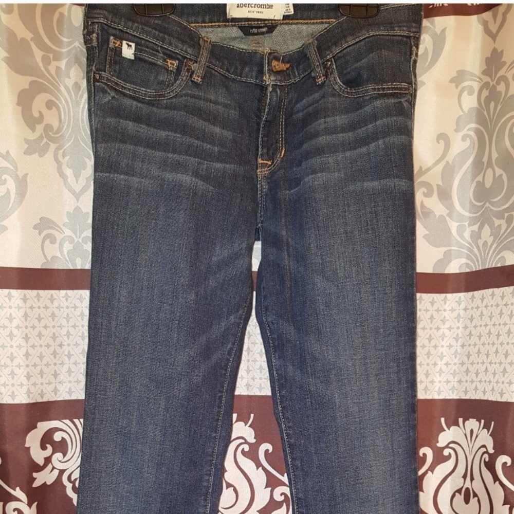 Abercrombie Haley Jeans - Bootcut - Medium Wash